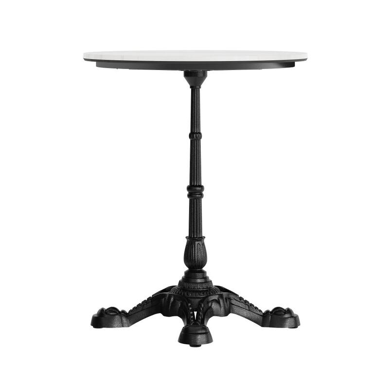 Commercial All-Weather HPL Tabletop with Bistro Base