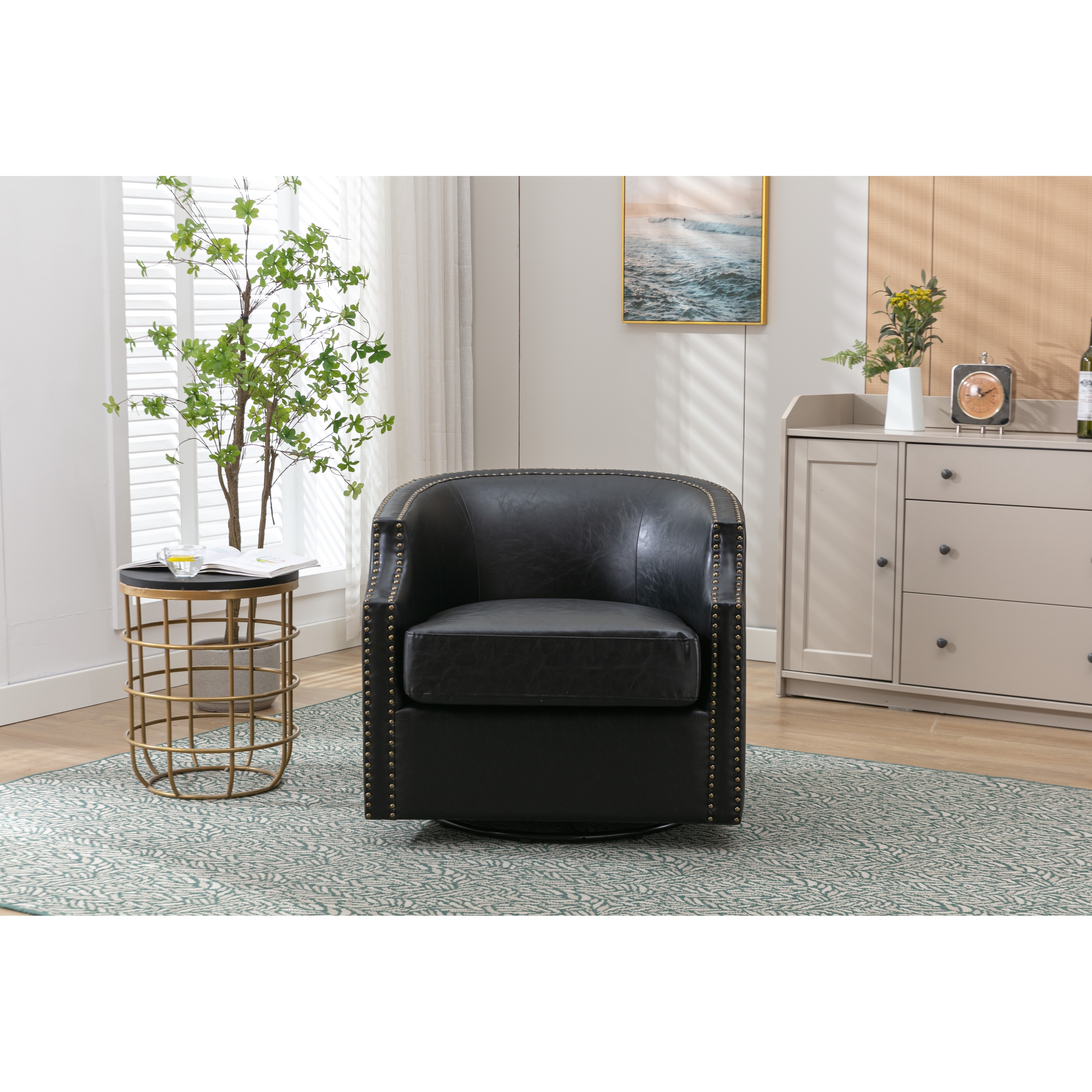Nailhead chairs shop for living room