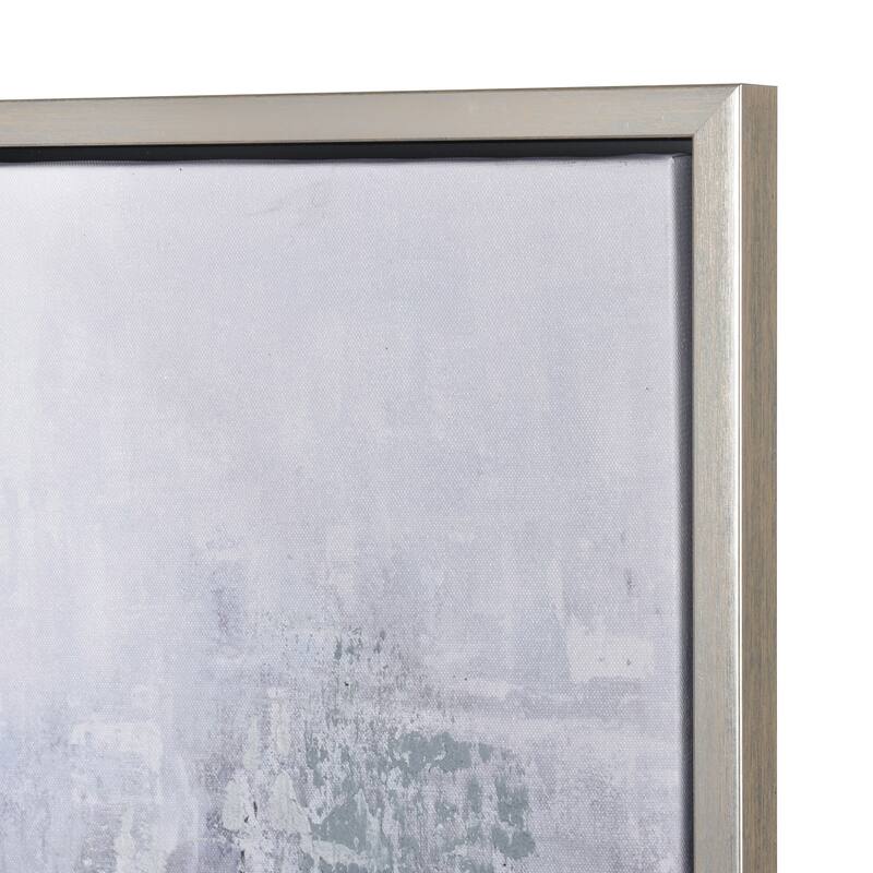 Elk Home Kearns Forest Off White Fabric 39.25 Inch Wide Wall Art