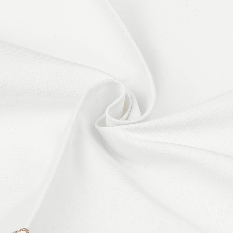 6 Pack Cloth Napkins, Striped Polyester Dinner Napkins, Machine Washable Napkins - 20x20 Inch - Coffee
