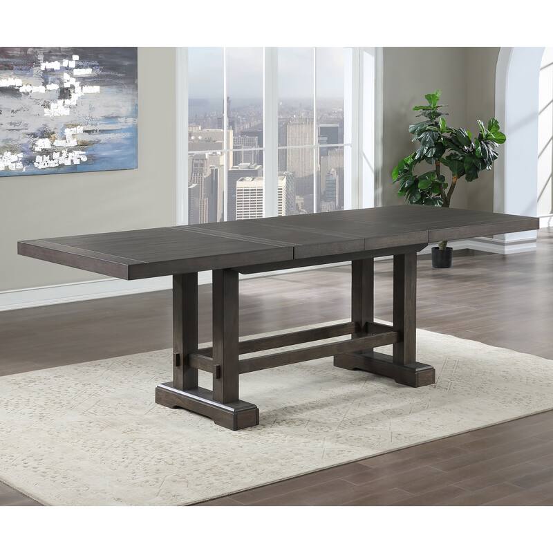 Steve Silver Nevada Dusky Cedar Counter Height Dining Set - 7-Piece Set