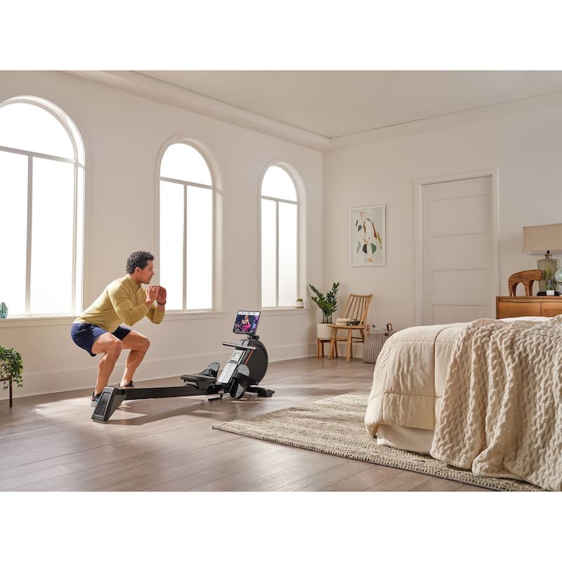 ProForm 550R Rower with Large LCD Display, Built-In Tablet Holder and SpaceSaver Design