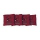preview thumbnail 1 of 1, North Carolina Central NCCU Eagles Red Cornhole Bags All-Weather Resin Filled