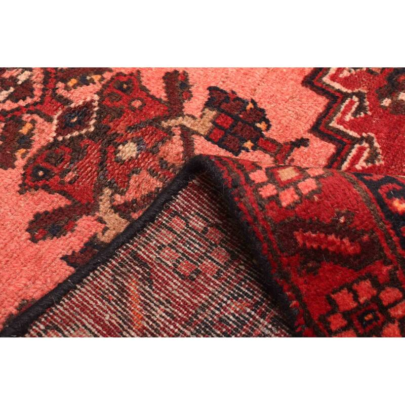 ECARPETGALLERY Hand-knotted Andelz Red Wool Rug - 2'11 x 6'3