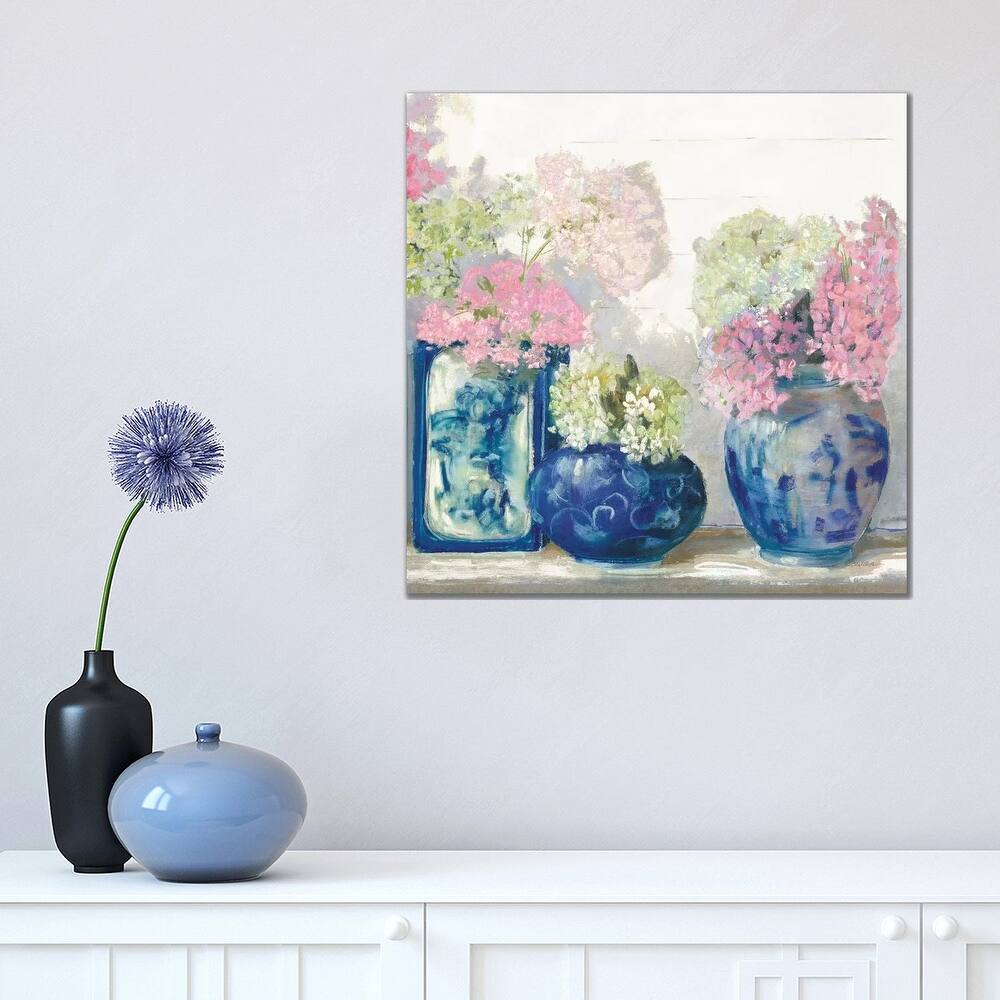 iCanvas "Ladys Mantle II Bright" by Carol Rowan Canvas Print