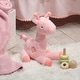 preview thumbnail 5 of 4, Lambs & Ivy Snuggle Jungle Pink Giraffe Plush Stuffed Animal Toy - Snuggles
