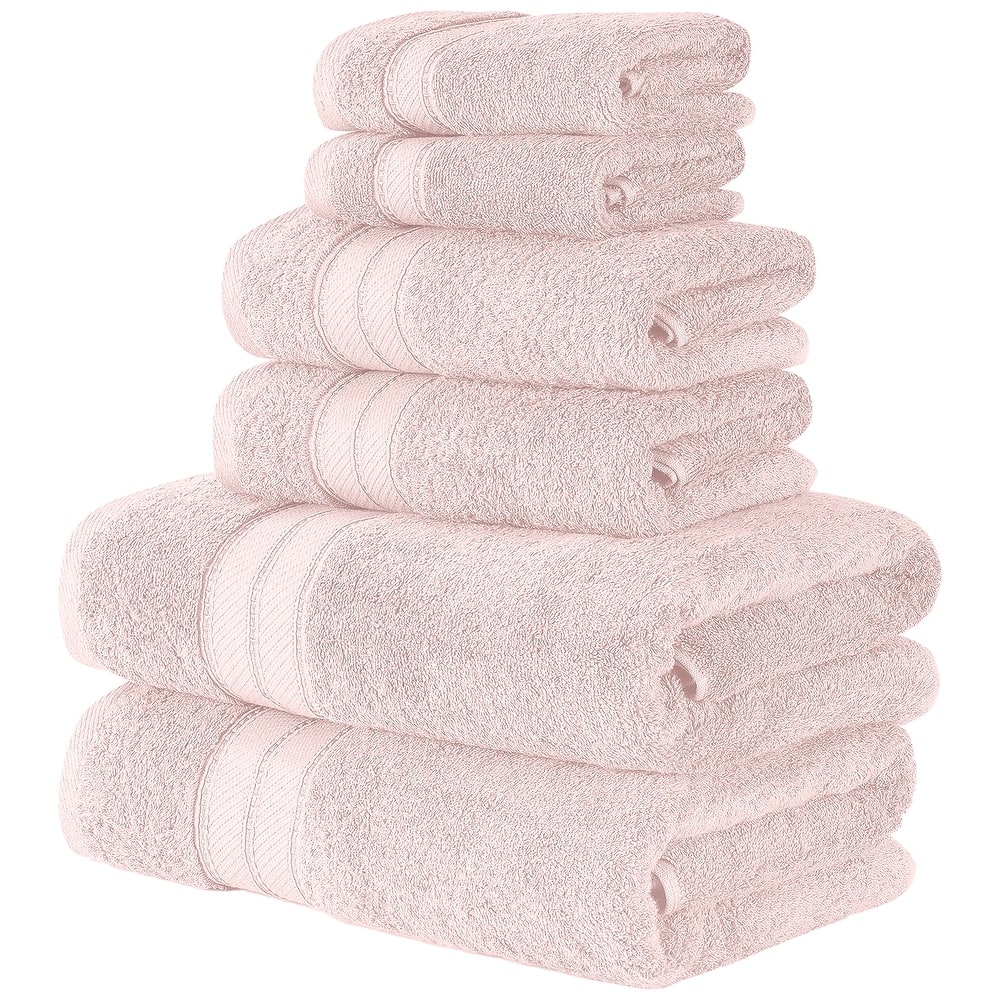 Modern Threads 6-Piece SpunLoft Towel Set