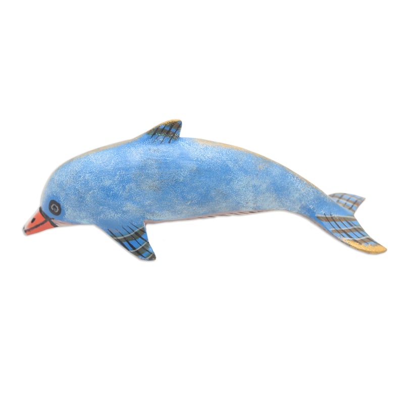 Novica Handmade Air Play Wood Statuette