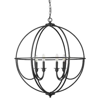 Millennium Lighting 12306 Artemis 6 Light 30" Wide Taper Candle Style