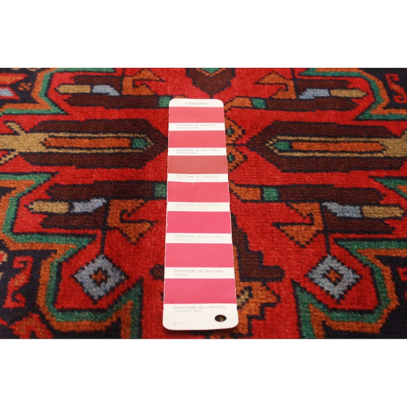Teimani Red Rug 3'0" x 4'10" - 3'0 x 4'10