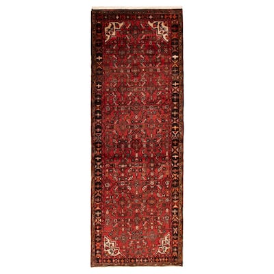 Andelz Red Rug 3'7" x 10'2" - 3'7 x 10'2