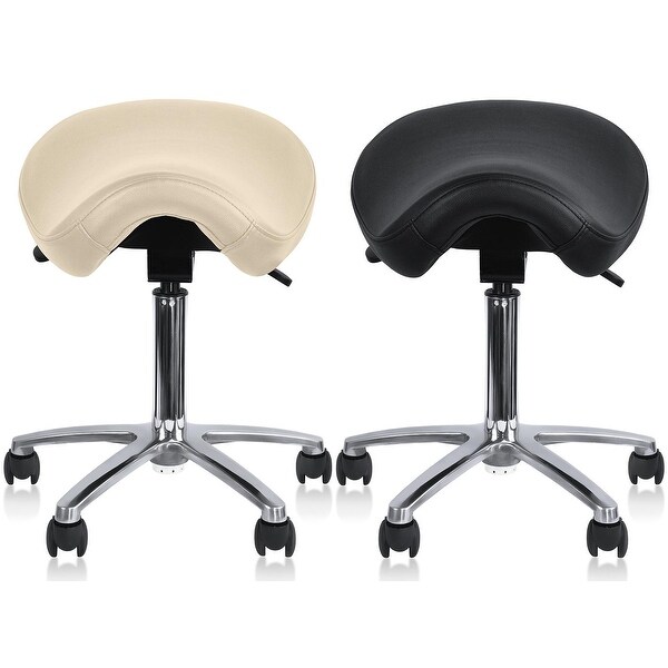 Saddle chair outlet for dental hygienist