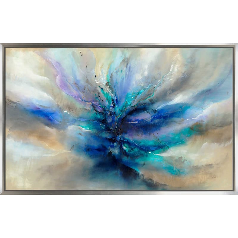 "Ocean Flicker II" by K.Nari Print on Floating Canvas