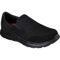 Skechers Men's Work Relaxed Fit Flex Advantage McAllen SR Slip-on Black