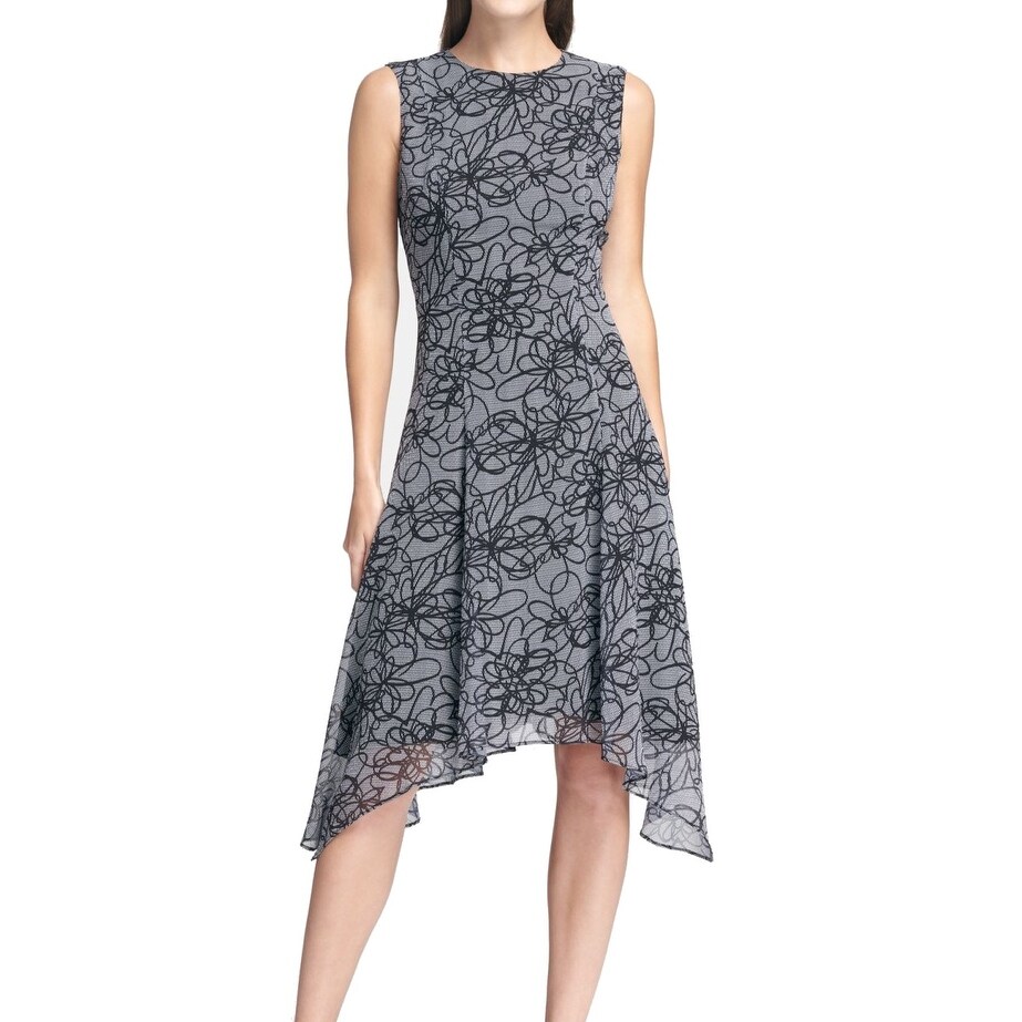 dkny navy dress