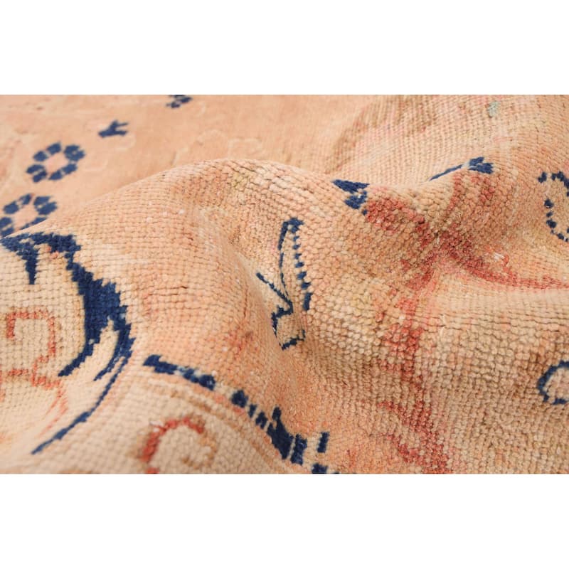 ECARPETGALLERY Hand-knotted Antalya Vintage Copper Wool Rug - 9'6 x 12'4