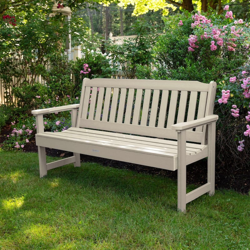 HIGHWOOD Lehigh 5-foot Eco-friendly Synthetic Wood Garden Bench