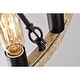preview thumbnail 71 of 71, The Gray Barn Liam 48-inch Round Wagon Wheel 24-light Chandelier