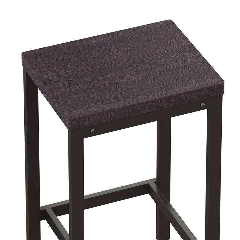 Modern Kitchen Dining Table Set with 3 Stools