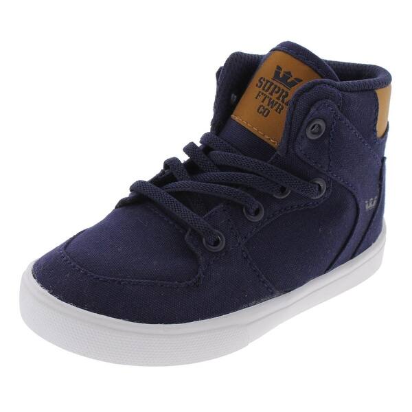 Shop Supra Boys Vaider Casual Shoes High Top Fashion Free
