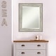 preview thumbnail 62 of 66, Beveled Bathroom Wall Mirror - Crackled Metallic Frame
