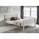 preview thumbnail 6 of 25, Alaterre Harmony Solid Wood Platform Bed Grey - Full