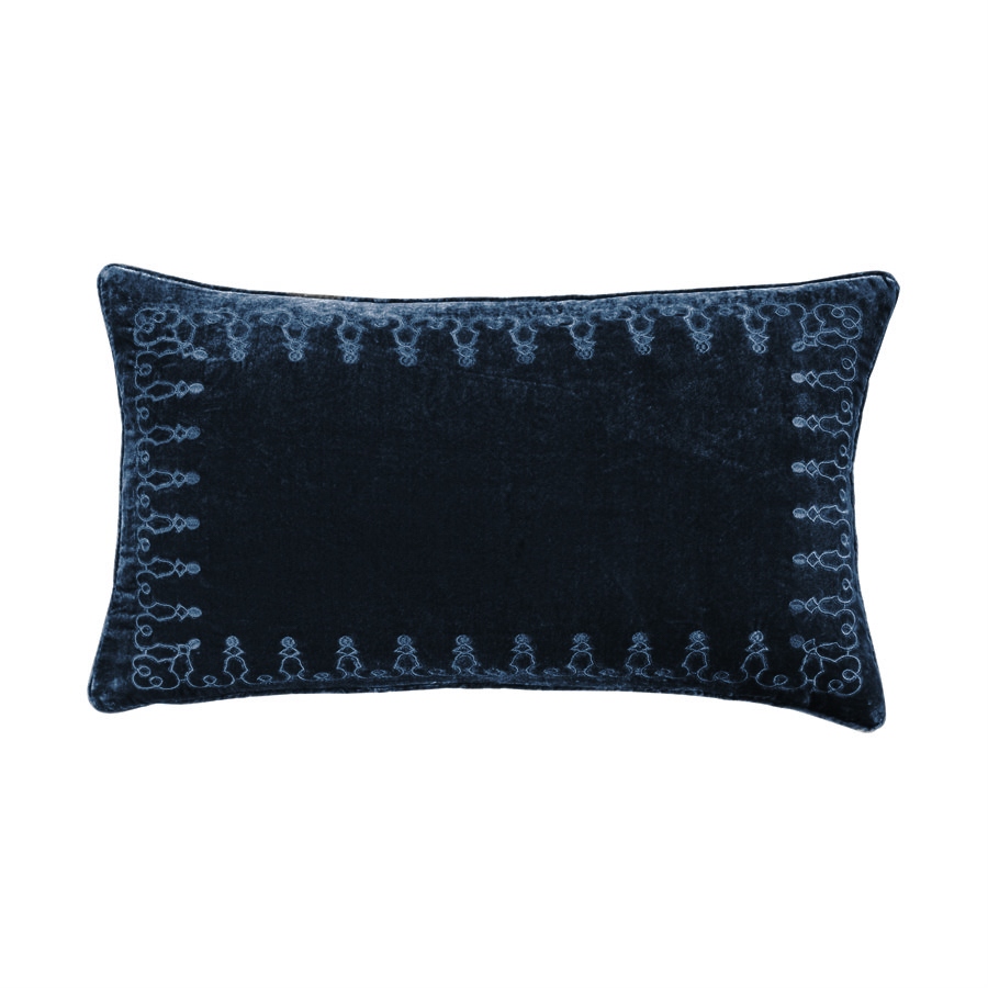 Blue Velvet Dry Clean Throw Pillows Bed Bath Beyond