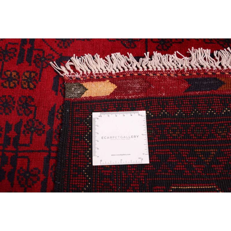 ECARPETGALLERY Hand-knotted Finest Khal Mohammadi Red Wool Rug - 5'10 x 7'9