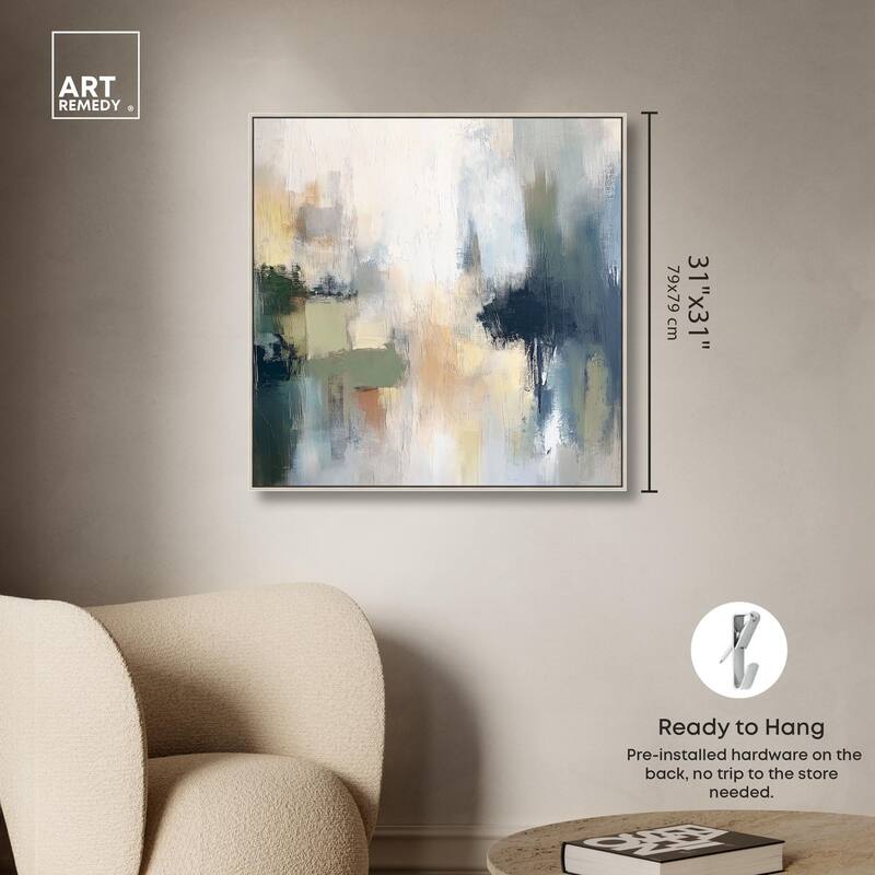 Abyssal Light Canvas by Art Remedy