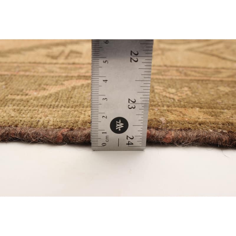 ECARPETGALLERY Hand-knotted Antalya Vintage Copper Wool Rug - 3'3 x 5'9