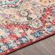 Hal Vintage Boho Traditional Pink Medallion Area Rug