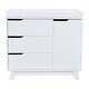 preview thumbnail 10 of 17, Babyletto Hudson Dresser with Removable Changing Tray White