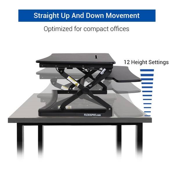 Shop Flexispot Standing Desk 35 Wide Platform Height Adjustable