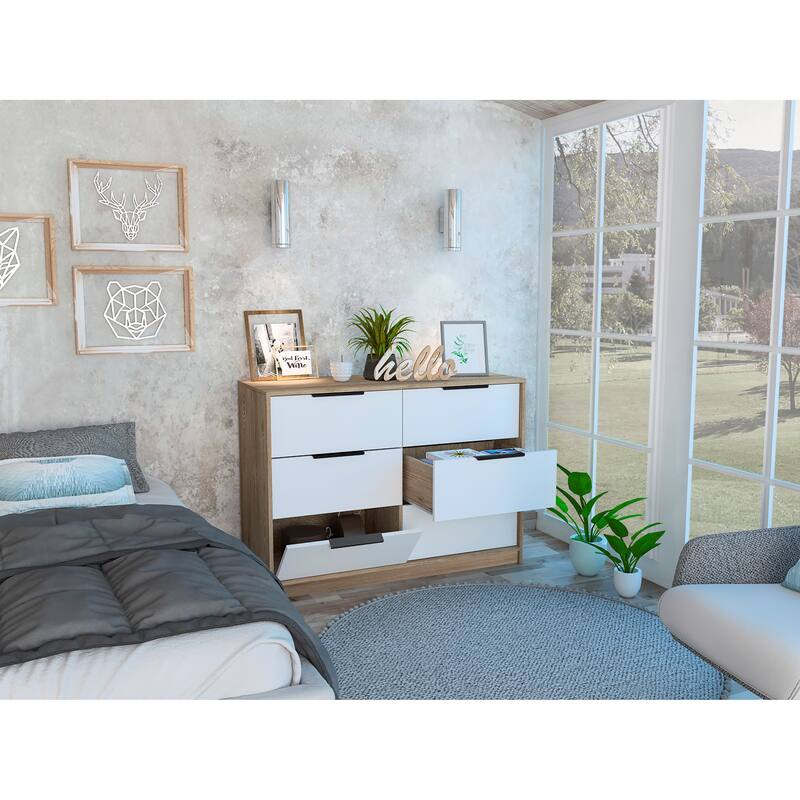 4-Drawer Double Dresser