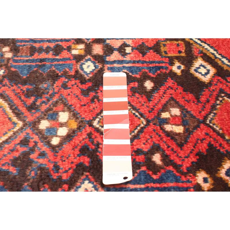 ECARPETGALLERY Hand-knotted Andelz Red Wool Rug - 3'5 x 5'6