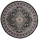 preview thumbnail 38 of 58, SAFAVIEH Lyndhurst Ledja Traditional Oriental Rug 3'3" Round - Anthracite/Teal - Round