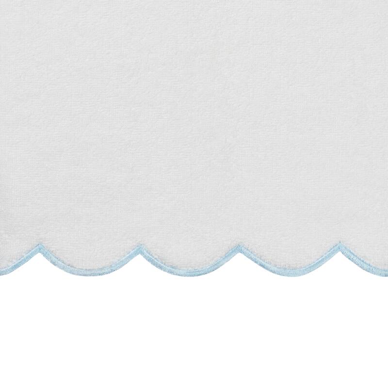 Authentic Hotel and Spa 100% Turkish Cotton ADORNIA Scallop Towel Set