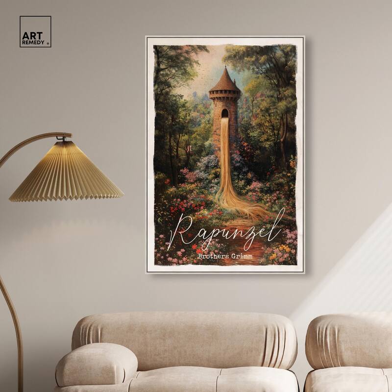 Rapunzel Classic Canvas by Art Remedy