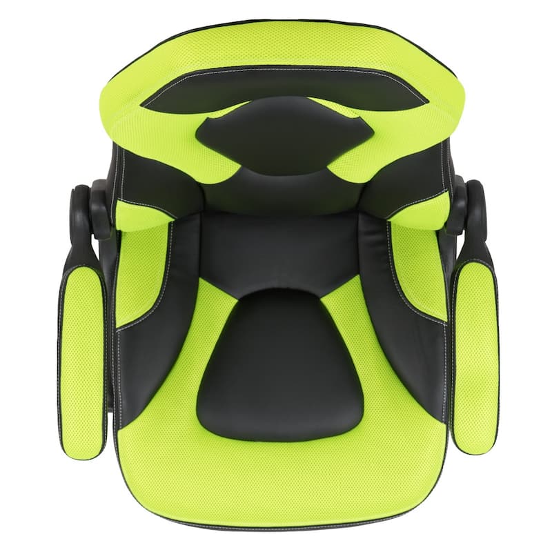 High Back Racing Style Ergonomic Gaming Chair with Flip-Up Arms