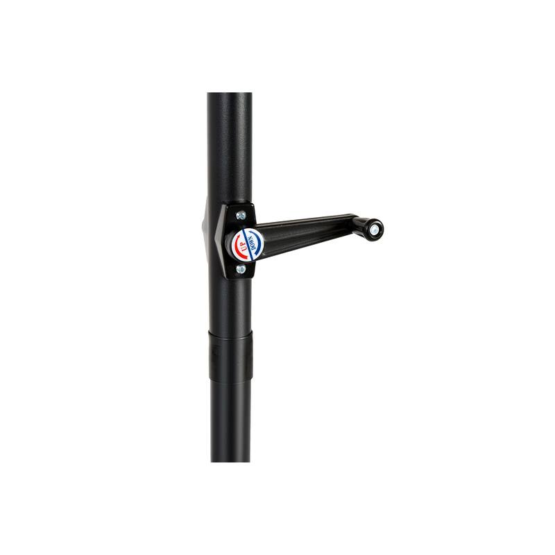 Anmytek 9FT Outdoor Patio Umbrella with Steel Frame,Market Umbrella 6 Sturdy Ribs (Base Not Included)