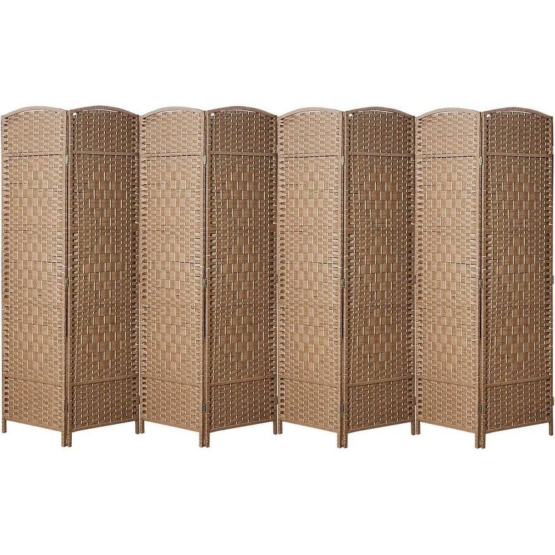 8 Panel Room Divider, Folding Screen