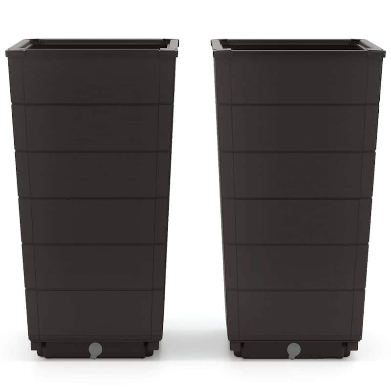 Costway 23" Tall Planter Set of 2 for Indoor/ Outdoor Use Large - See Details