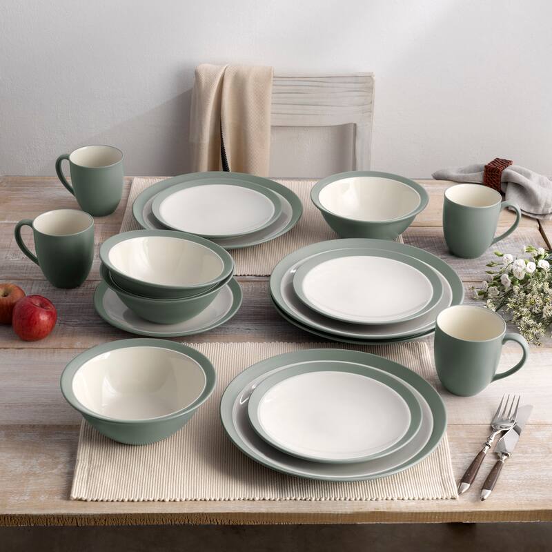 Noritake Colorwave 16-Piece Curve Dinnerware Set, Service For 4