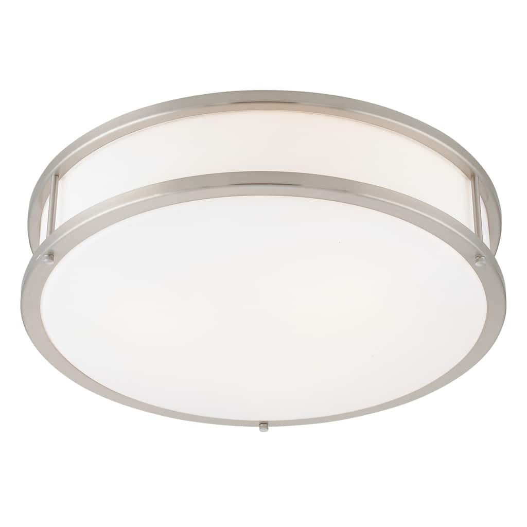 Access Lighting Conga 3 Light 19" Wide LED Flush Mount Drum Ceiling