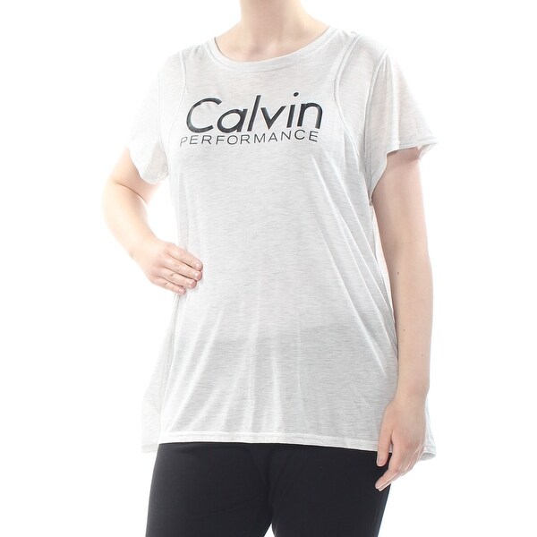plus size calvin klein t shirt