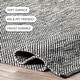 preview thumbnail 20 of 32, Nuloom Alessi Solid Farmhouse Cotton Area Rug