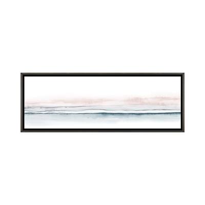 iCanvas "Watercolor Landscape XV - Panoramic" by Nouveau Prints Framed