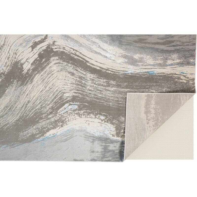Jewel 3128F Abstract Modern Area Rug - 8' x 11'