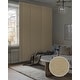 preview thumbnail 19 of 77, GoDear Design 99.99% Blackout & Sheer Natural Woven Adjustable Sliding Panel Track Blinds, Vertical Blinds, 45.8"- 86" W x 96" L