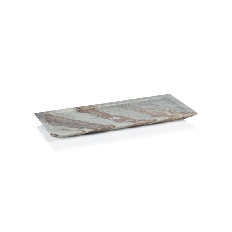 Altamura Rectangular Marble Tray - Medium